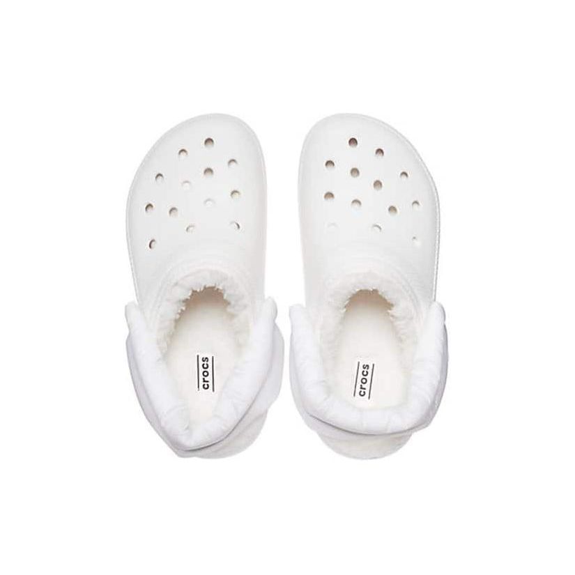 Crocs Classic Clog Comfortable Versatile Sports Slippers Unisex Footwear White 206589-143