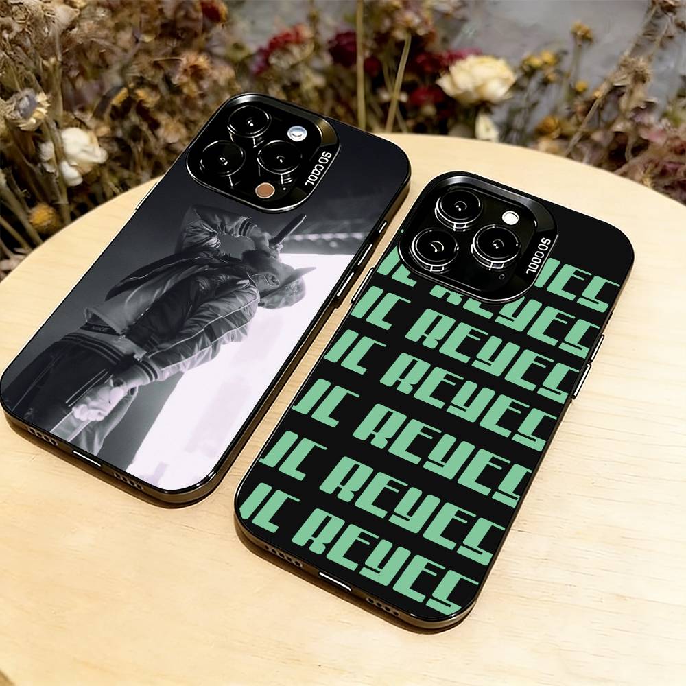 J-JC R-Reyes JC REYES Phone Case For iPhone 17,16,15,14,13,12,11 Plus,Pro Max,XS,Colorful Silver Black Cover