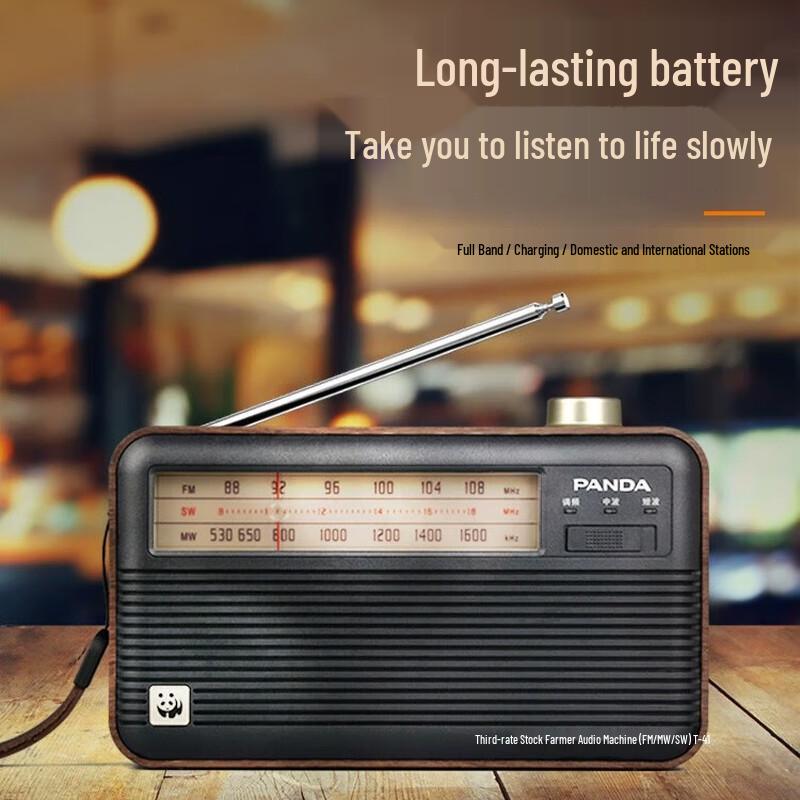 Panda T-41 Portable Retro Multi-Band Radio