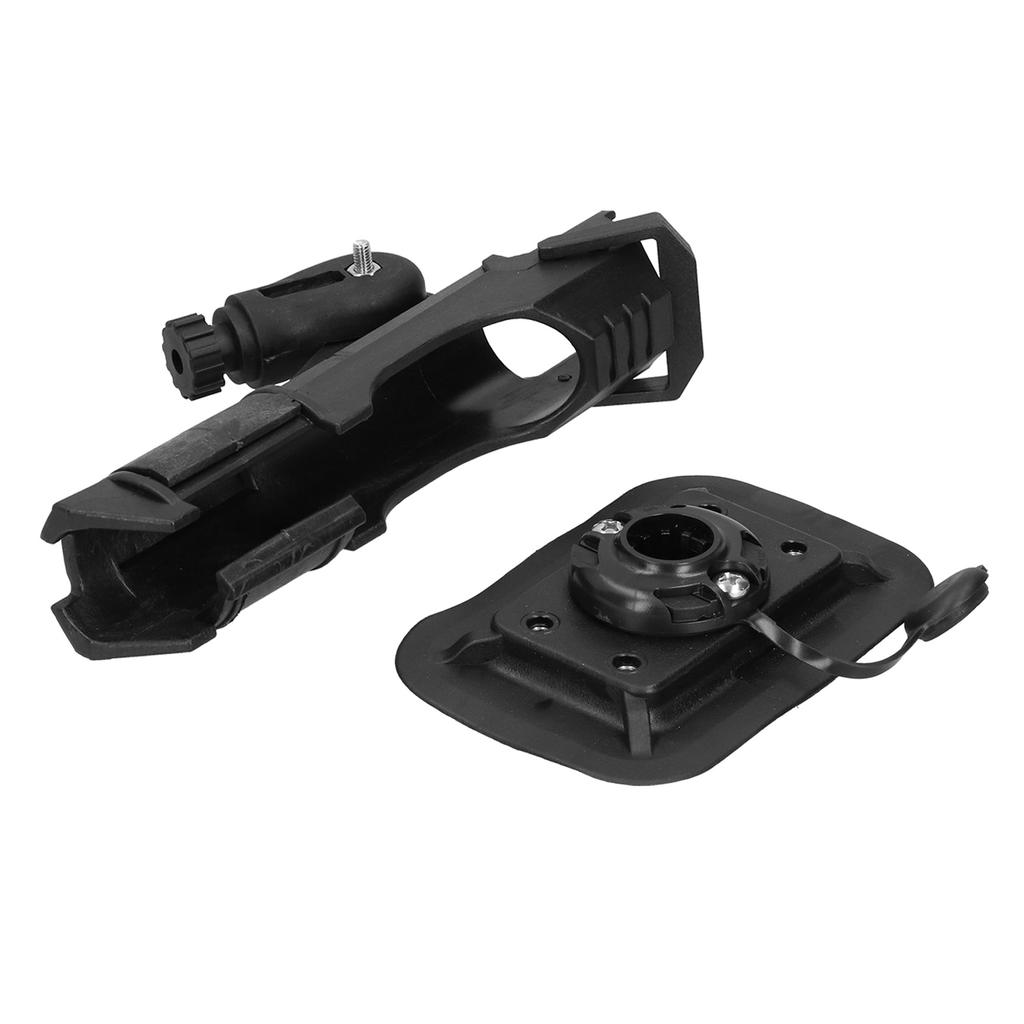 Inflatable Boat Fishing Pole Mount Holder Kayak 360 Degree Adjustment Rod Fixing Base