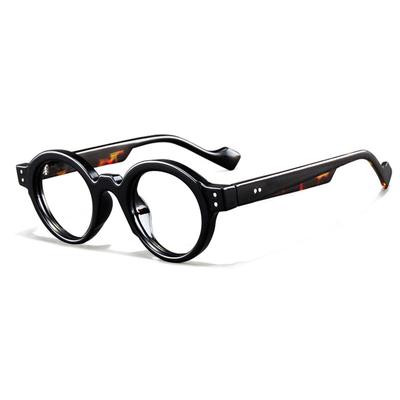 Alterssichtige Lesebrille Damen Herren Klassische Runde Optische Fassung Vintage Retro Weitsichtig Alterssichtigkeit Brille Mit 0 Bis +4.0