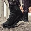 Men's Thickened Warm Hiking and Mountaineering Boots - Plus Velvet Military Style