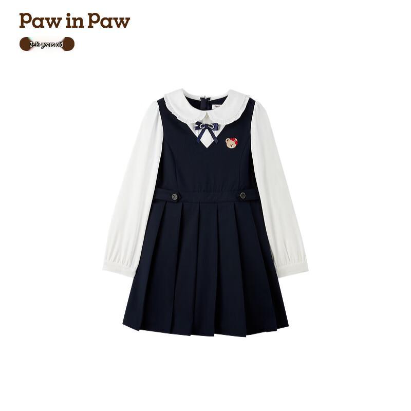 PawinPaw Cartoon Bear Girls  Sweet Princess Dress 140