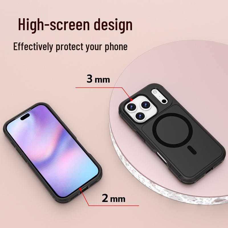 Magnetic Dustproof Shockproof Case for iPhone 17 Pro