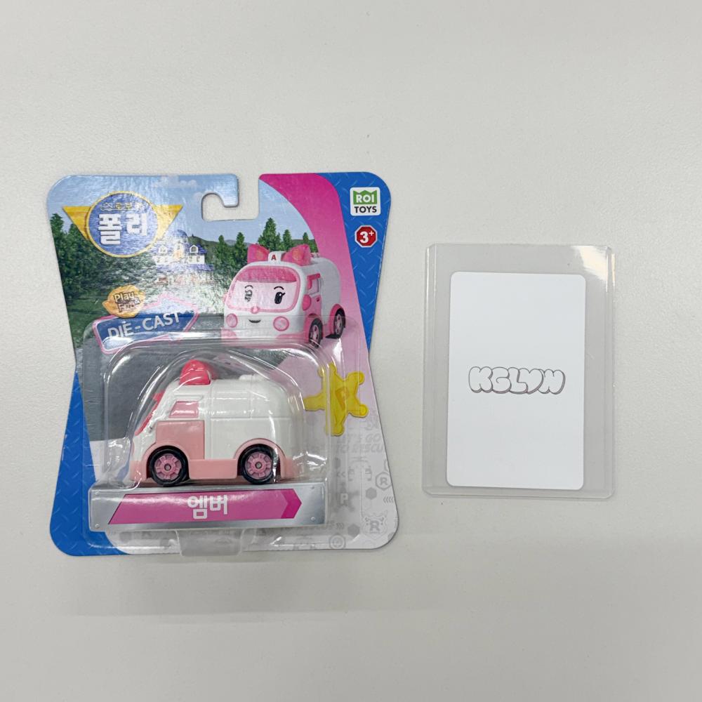 Robocar Poli Kovová hračka Vyberte 1 Poli Roy Amber Helly Oficiální auto