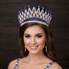 Elegant Baroque Crown Vintage Princess Rhinestone Tiara Queen Tiara Crown  Birthday Head Jewelry