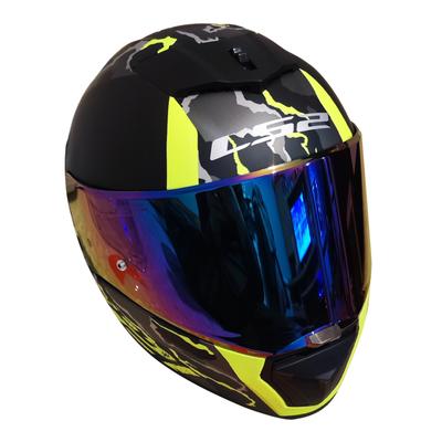 LS2 FF390 için Tam Yüz Steet Breaker Kask Camı Ekstra Kask Vizör Camı Motosiklet Kask Aksesuarı Dış Yüz Kalkanı