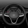 Universal Leather Steering Wheel Cover VW Golf Jetta Passat Tiguan Lavida Tharu All-Season Sport Style