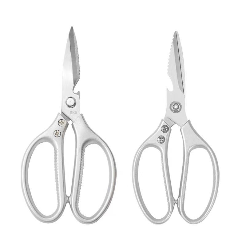 SK5 Steel Multi Functional Kitchen Scissors for Fish Killing Powerful Chicken Bone Scissors and Barbecue Food Scissors