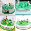 Decorazioni per Torta Giocatore di Calcio Pallone Giocatore Cake Toppers Decorazioni per Torta Festa a Tema Calcio Forniture per Feste Decorazione Cake Topper