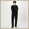 Li-Ning Breathable Simple Versatile Round Neck Comfortable Commuter Sweatshirt Set Men Sweatshirt Set AWEV053-1