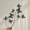 Butterfly Flower Branches Decor Handcrafted Silk Flower Arrangement