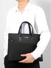 Men's Casual Single Shoulder Crossbody Briefcase - Lightweight and Large Capacity