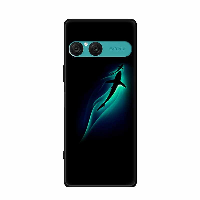 For Sony Xperia 10 VII Case Soft Silicone TPU Back Cover Protective Coque for Xperia10 VII 5G XQ-FE54 XQZ-CBFE Black Phone Cases