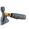 New plaid three-fold vinyl umbrella sunscreen UV protection sun umbrella personalized sunshade umbrella