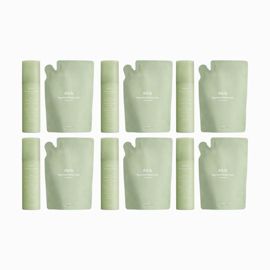 ABIB Heartlead Facial Mist Calming Spray 150ml + Refill 150ml Set