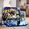 Custom 1pc Heroic Adventure Unleashed Blanket, Soft And Comfortable Blanket, Casual Warm, Camping Travel Blanket, Birthday Gift Q912111