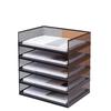 A3A4 Metal File Holder & Multi-layer Office Storage Rack