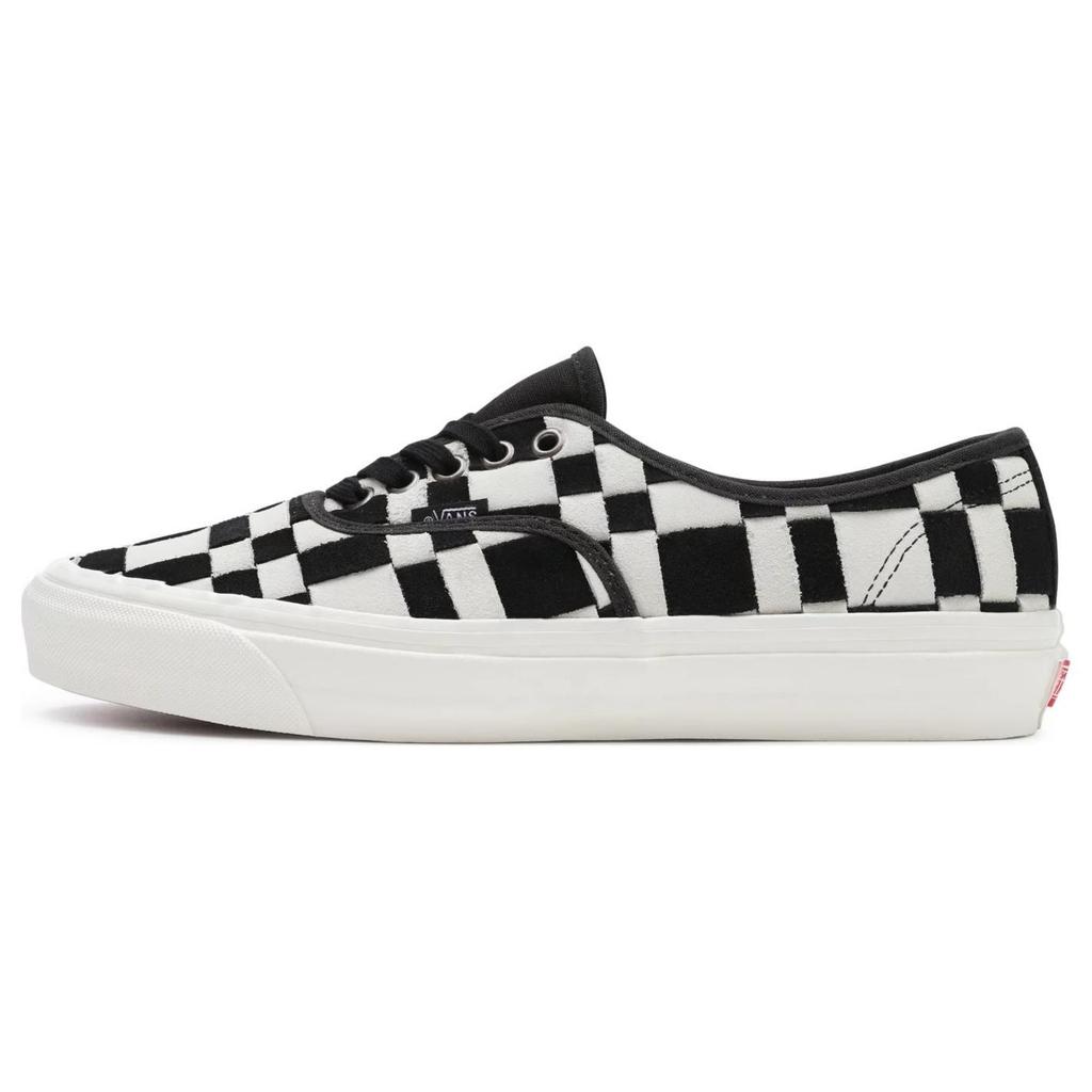 Vans Authentic 44 DX Woven Check - Black White Unisex Sneakers VN0A4BVYBA2