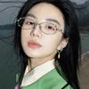 1PC Oval Punk Diamond Glasses Men's and Women's Luxury Fashion Trend Rhinestone Anti-blue Glasses Korean Version of Street Style Glasses