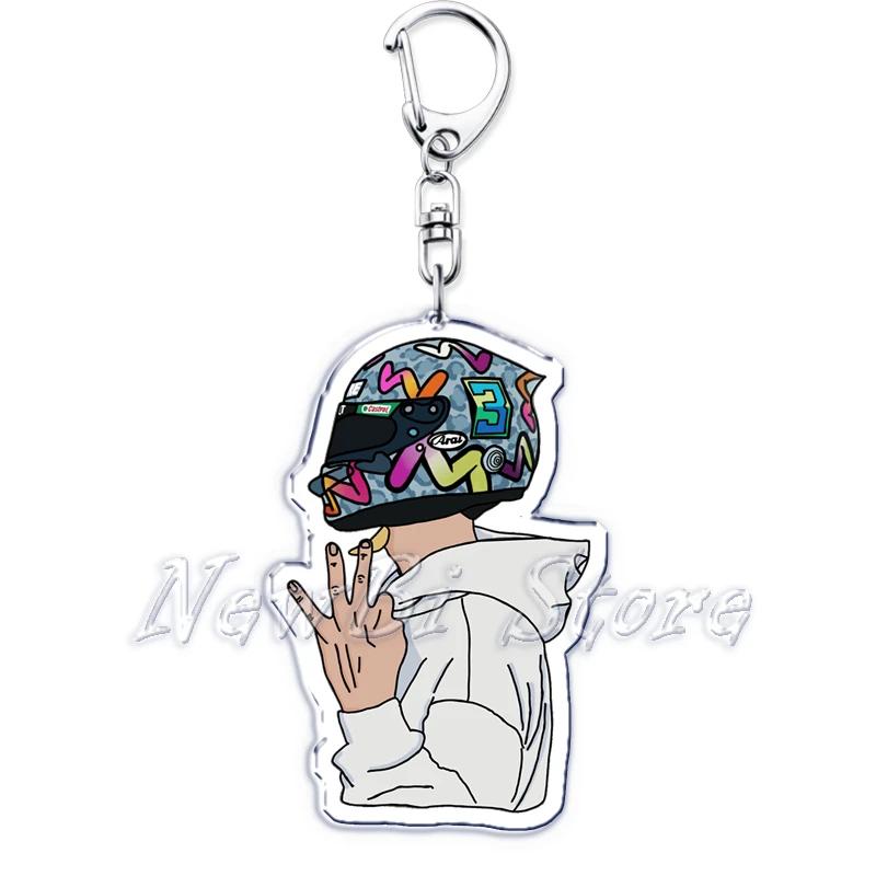 Fast Furious Rennmotorrad Schlüsselanhänger für Zubehör Tasche Fahrradhelm Fahrer Anhänger Schlüsselkette Schlüsselring Schmuck Fans Geschenk