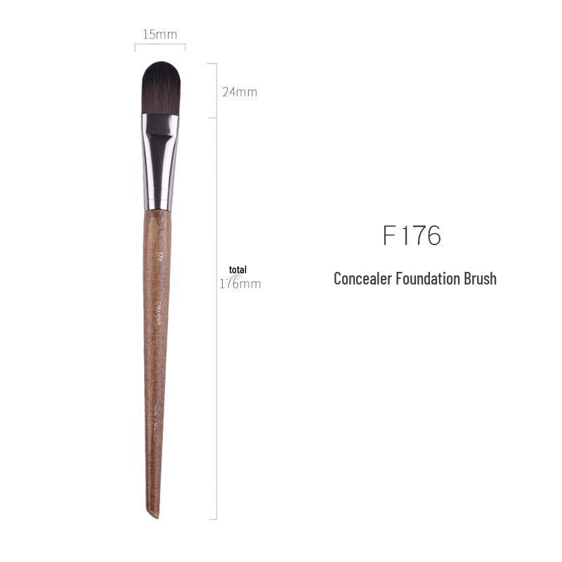 Zhenzhi Hall Soft Makeup Brush Set: Foundation, Concealer, Powder & Eyeshadow Brushes