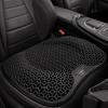 Gel-Sitzkissen für Auto, atmungsaktiv, Wabenstruktur, druckabsorbierend, ergonomisch, kühlend, für Auto/Büro