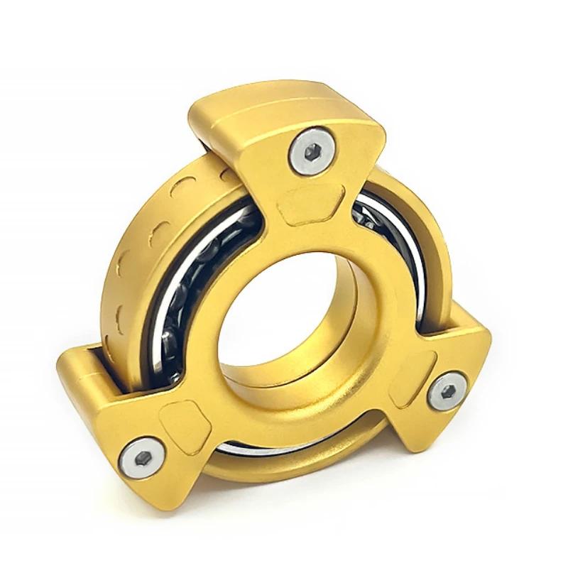 

Hand Fidget Spinner Ring Roller Gyro Metal Spinning Top Tip Edc Relieve Stress Relief Reducing Toy Anti Anxiety Office Desk Toys