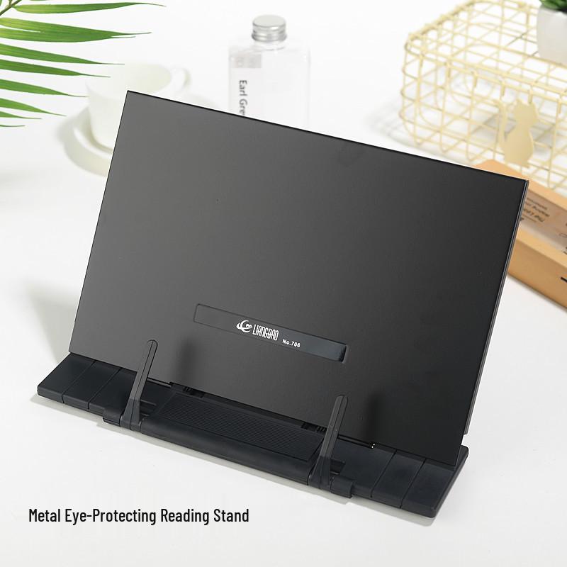 Adjustable Extra Large Metal Book Stand for Children & Adults with Bookends Other