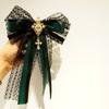 Minimalist Pearl Bow Tie Pin For Women Men Casual Shirt Accessory