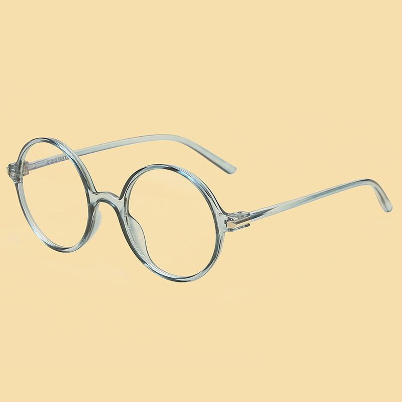 New Arrival Circular Plain Glasses Pc Frame Glasses Ultralight Men Women Fashion Eyewear for Male Female Ordinary Glasses