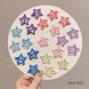 Y2K Dopamine Color Pentagram Small Hair Clip for Women & Kids - Cute Bangs & Side Hair Accessory