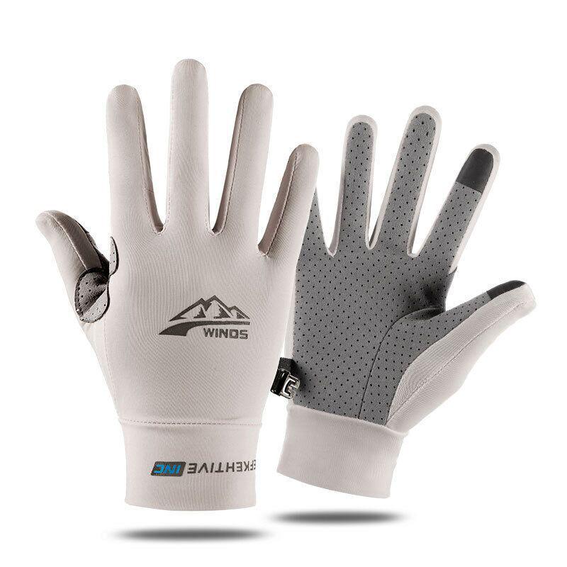 Unisex Full & Half Finger Cycling Gloves - Non-slip, Wear-resistant, Ice-cool for Outdoor Sports.