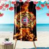 FC Bayern Munchen Custom Name Print Beach Towel, Large Soft Quick Dry Towel for Beach Camping Swimming
