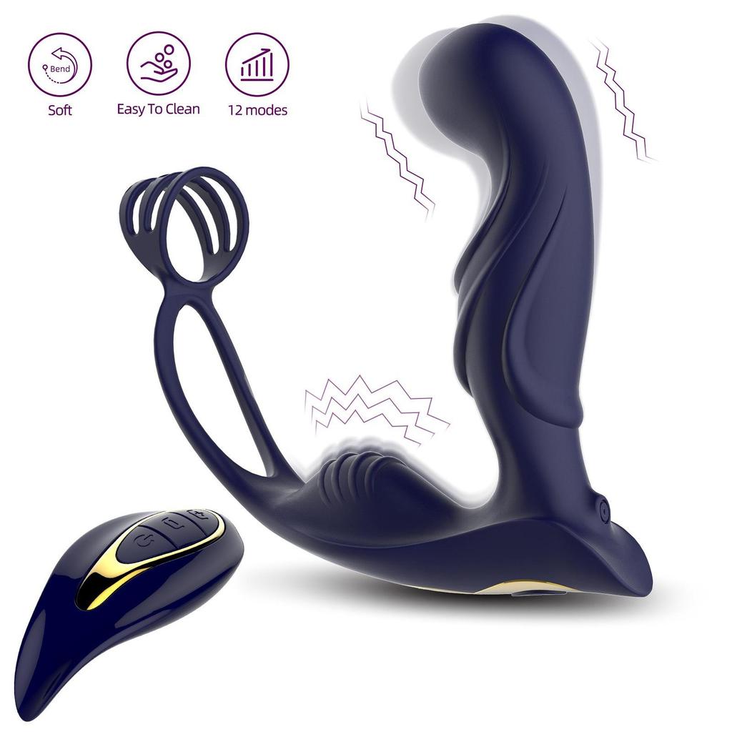 Men's Sex Toys Vibrator Butt Plug Vibration Toys Anal Vibrators Silicone Waterproof G Point Stimulate Prostate Massager