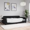 VidaXL Daybed Black 100x200 Cm Velvet 354069