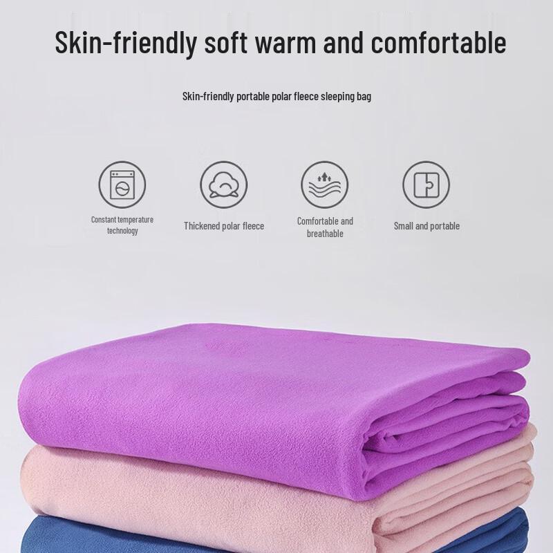 OEING Camping Sleeping Bag Liner & Portable Blanket