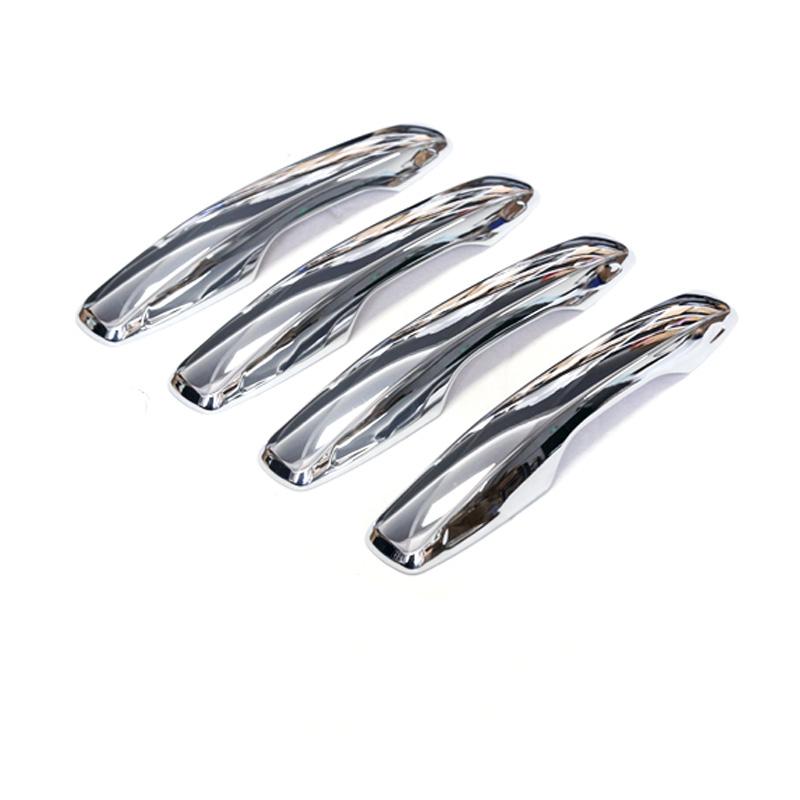 

For Volvo XC60 XC90 S90 V90 2018 Chrome Car Door Handle Cover Trim Sticker Styling Auto Accessories handle 0 sensor