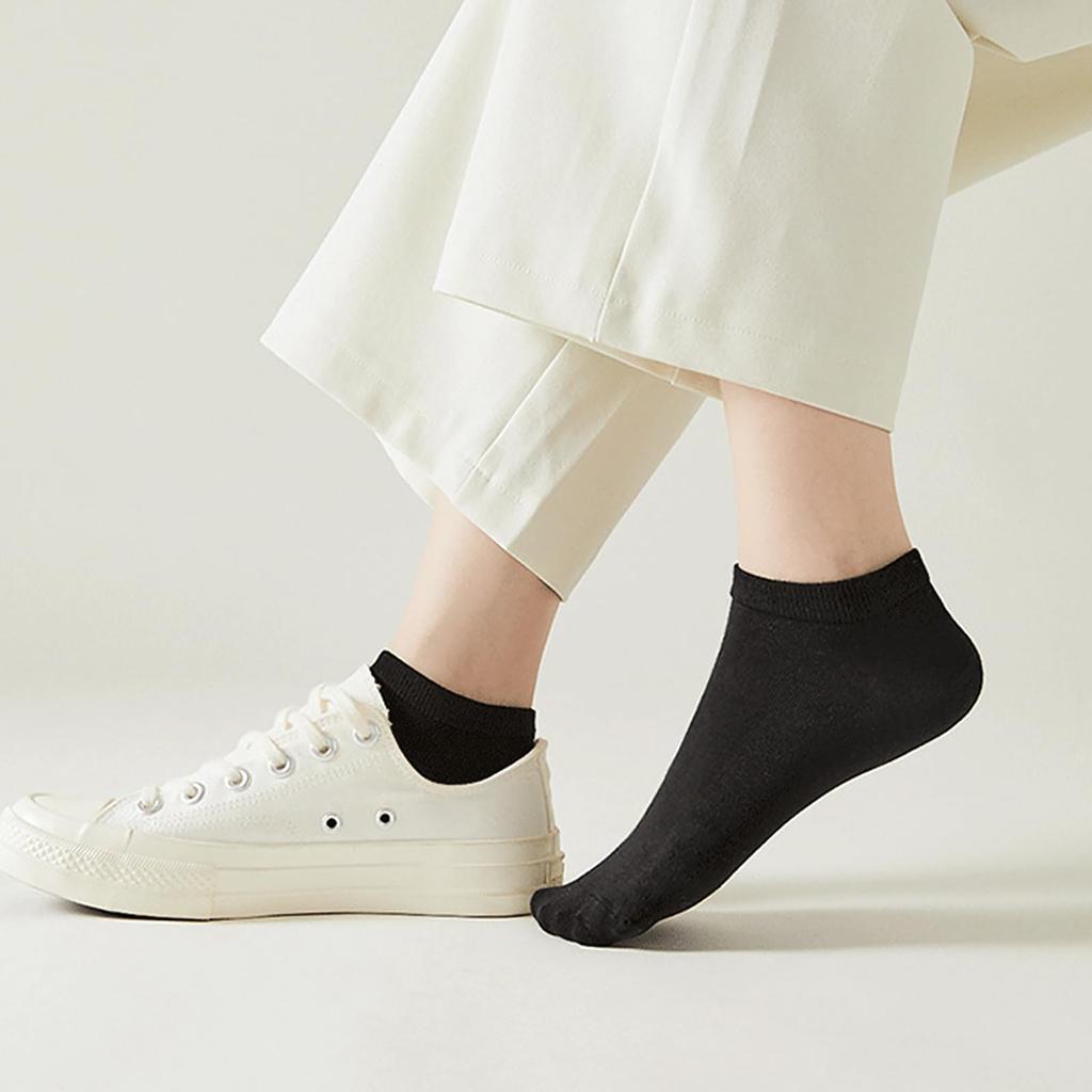 Ankle Set of Premium Sweat Short Sports [Josnown] Women's Socks, 10, Cotton, Absorbent, Anti-Odor, Socks, Ankle, Socks, 22.0-25.0cm