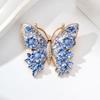 Vintage Große Blume Schmetterling Broschen Insekten Brosche für Damen Kleidung Pins Geschenke Emaille Luxus Elegantes Anstecknadel für Damen Schmuck