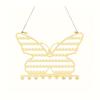 With Hooks Jewelry Organizer Wall Mounted Jewelry Display Rack Necklace Holder  Home Decoration