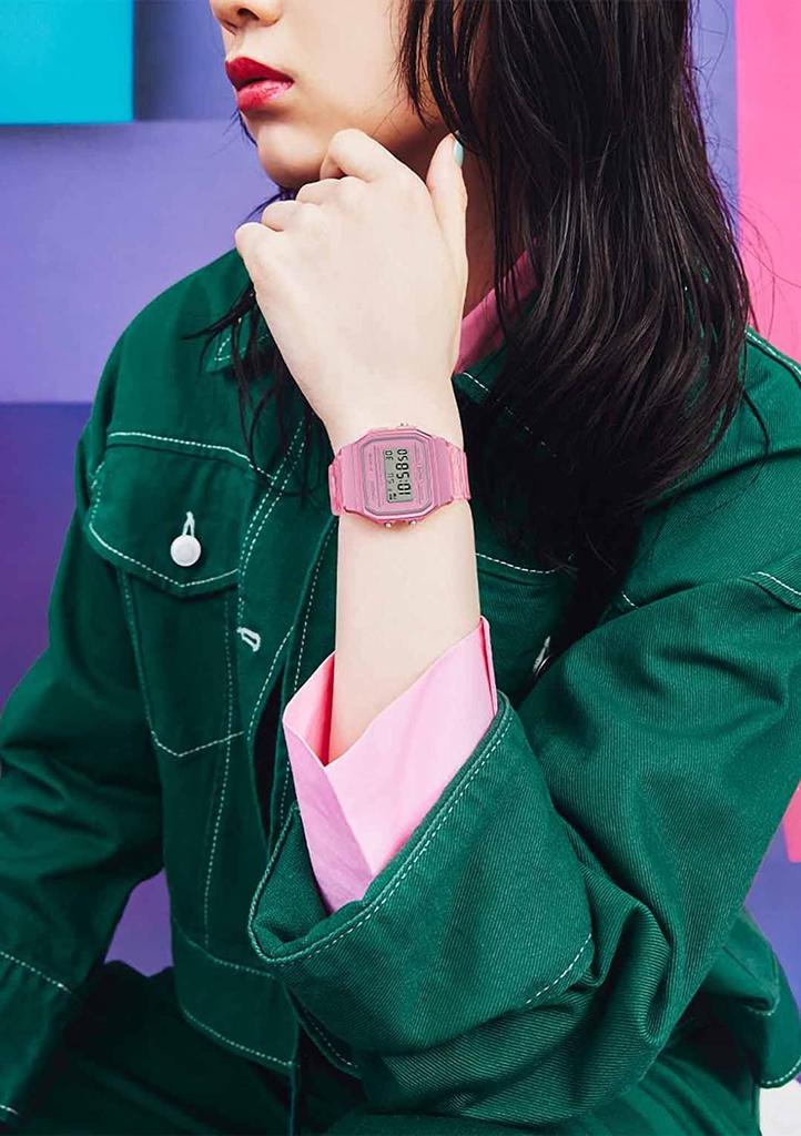 Casio Digital Quartz Watch F-91WS-4 Unisex Clear Pink [Parallel Import]
