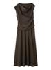 Silky Touch Top X Skirt Set Up 09WCO264160 BRW 1 [Mila Owen] Women's