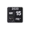 Karlsson Mini Flip Black Dial Casing Wall White Clock,