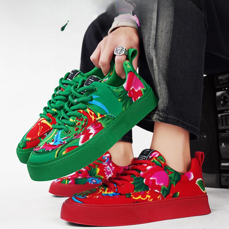 Summer Men Casual Shoes Men Sneakers Autumn Height Increase Platform Sneaker Spring Green Walking Flats Shoes Man Tenis Hombres