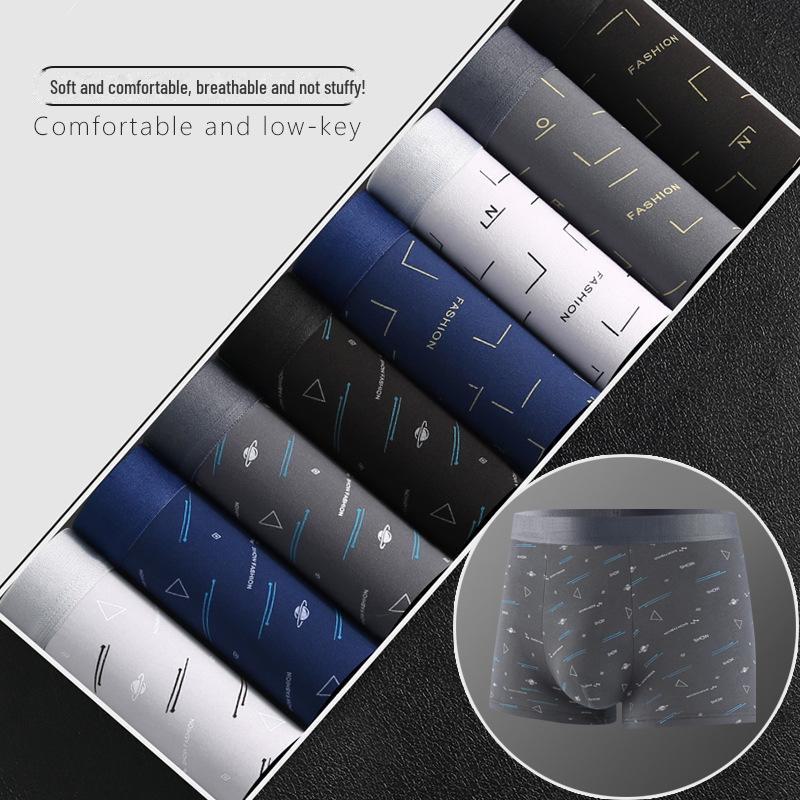 

Мужские трусы-боксеры со средней посадкой — молодежные и большие размеры XL (90-120 jin)