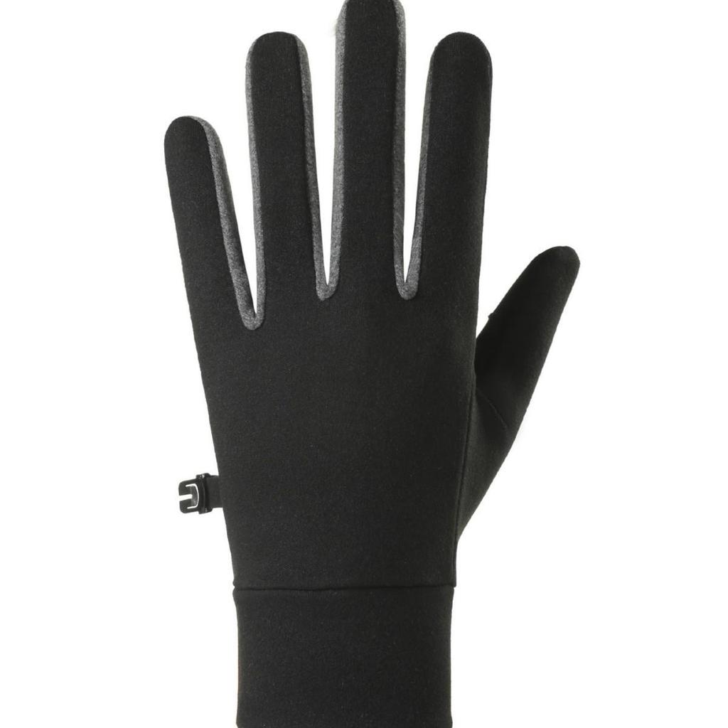 Unisex Velvet Touchscreen Ski & Cycling Liner Gloves: Warm, Cold-Weather Protection for Autumn and Winter
