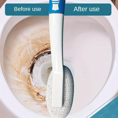 1pc Multi-Purpose Scouring Pad for Toilet, Bathroom Tiles, and Sink Cleaning - Non-Electric