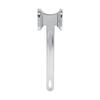 Aluminum Mt Tenderizer, Mt Hammer with Comfortable Handle, Hvy Duty Pounder For Tenderizing Stks and Fish, Adaptable, NaOnly Accepting Hand Wash