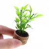1Pcs Home Garden Furniture Decor Toy 1:12 Dollhouse Miniature Orange Tree Potted Green Potted Plants Model